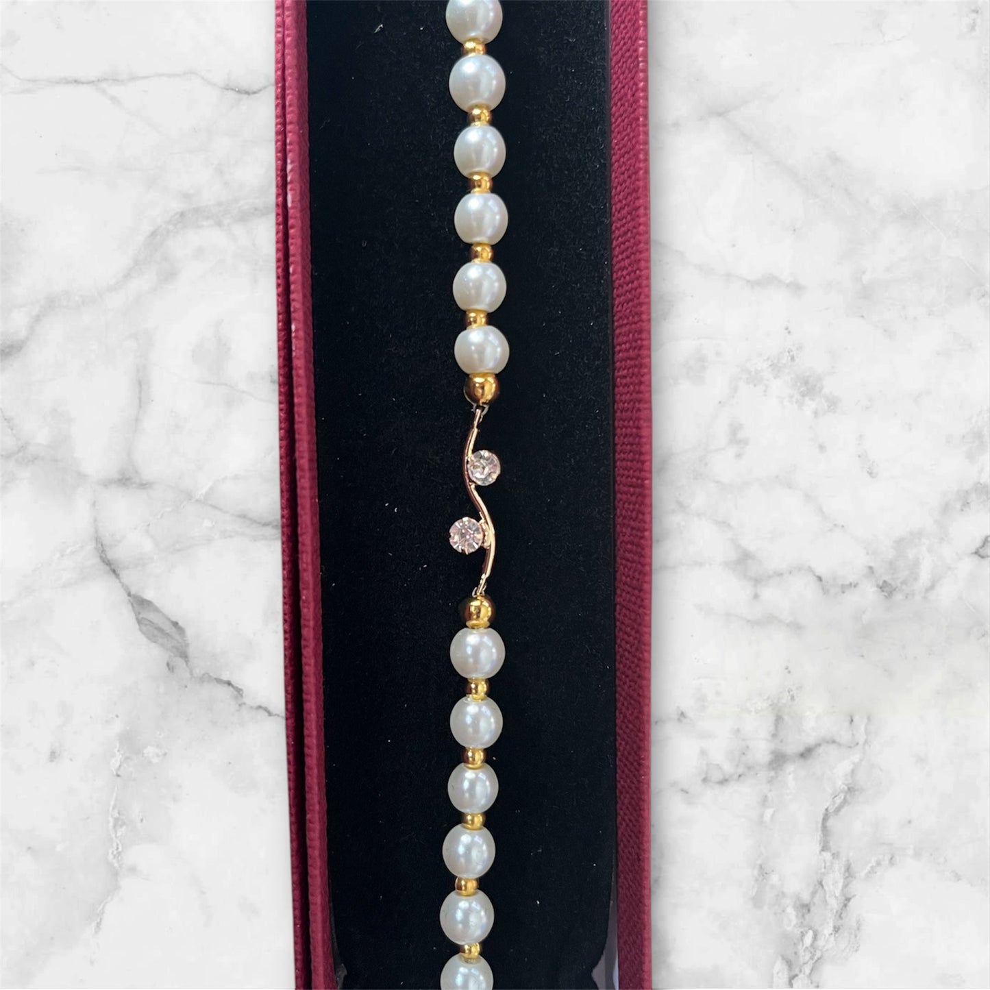 Glass Pearl Elegant Bracelet