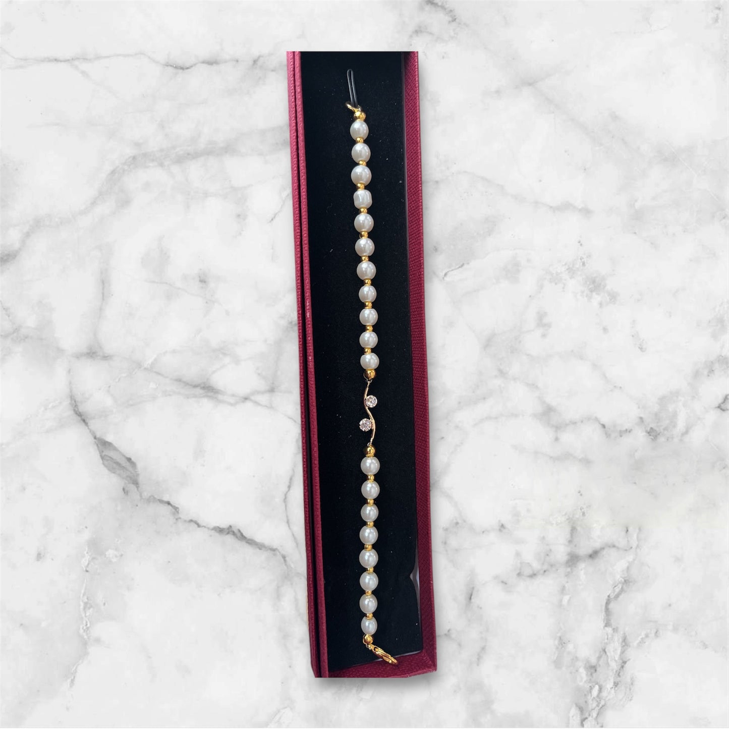 Glass Pearl Elegant Bracelet